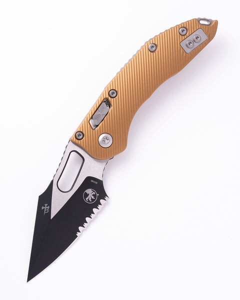 Stitch - RAM-LOK™ Black Partial Serrate Fluted Aluminum Tan (169RL
