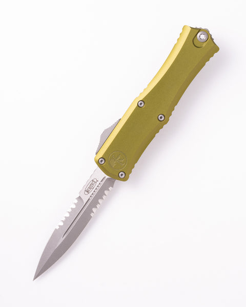 Hera® II MINI BAYONET APOCALYPTIC® PARTIAL SERRATED OD GREEN