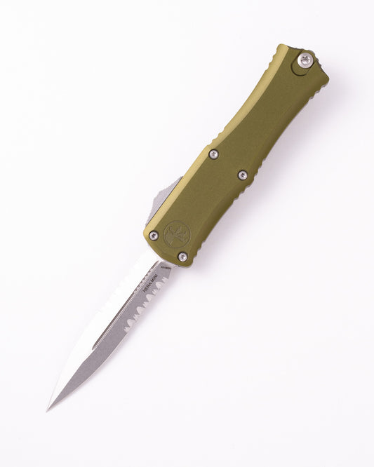 Hera® II Mini D/E Stonewash Part Serrate OD Green (1702M-11OD)