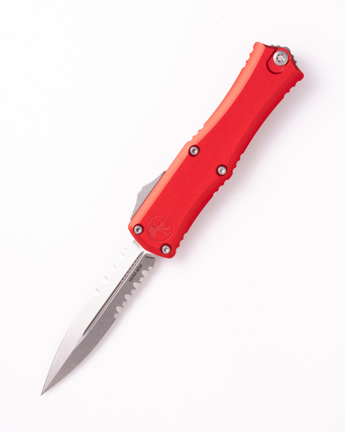 Hera® II Mini D/E Stonewash Part Serrate Red (1702M-11RD)