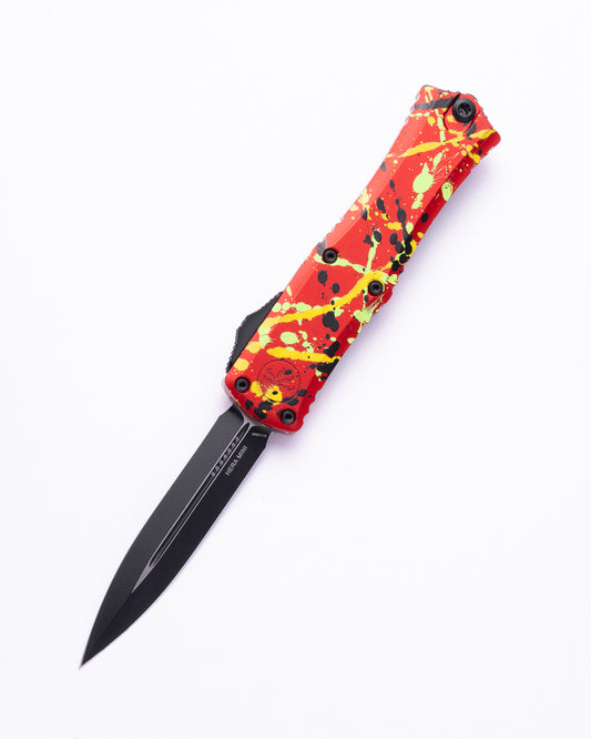 Hera® II Mini D/E Red Standard Black, Green Mamba and Corvette Yellow Splatter (1702M-1RDBKGMCYSPL)