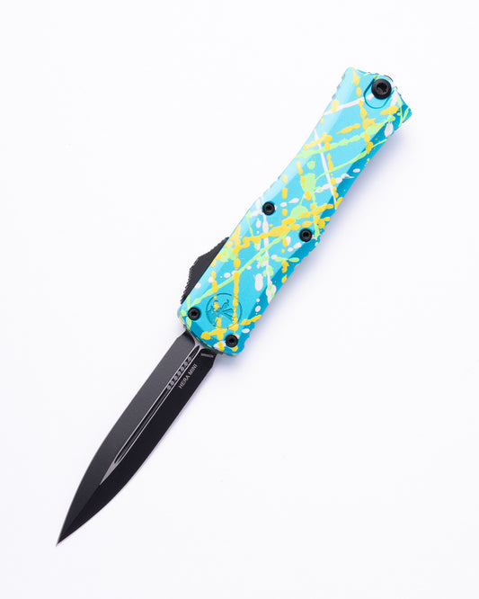 Hera® II Mini D/E Turquoise Standard Green Mamba, Corvette Yellow, and White Splatter (1702M-1TQGMCYWHSPL)