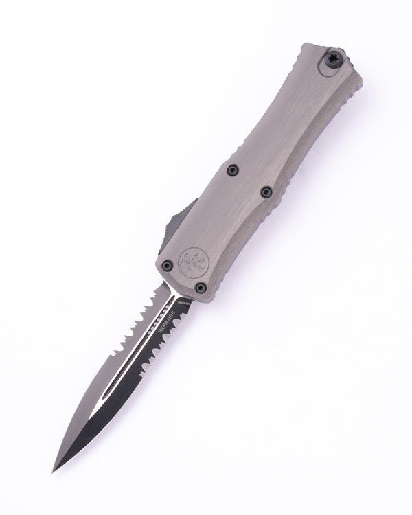 Hera® II MINI D/E BLACK PARTIAL SERRATED NATURAL CLEAR (1702M-2NC)