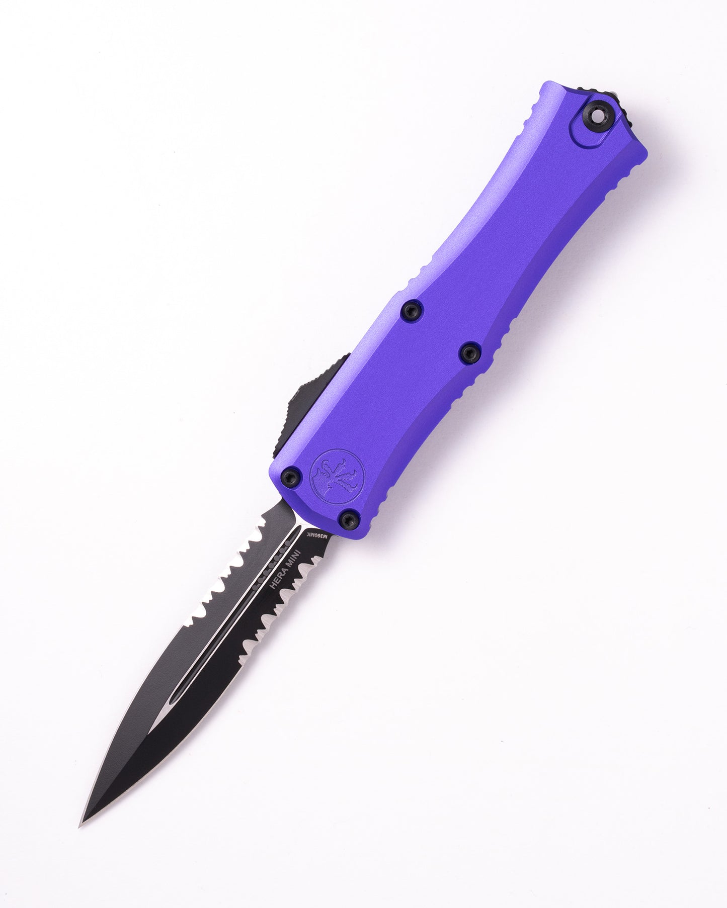 Hera® II Mini D/E Black Part Serrate Purple (1702M-2PU)