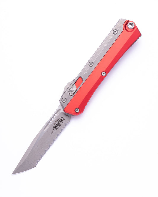 Glykon® T/E Full Serrate Apocalyptic Red (185-12APRD)
