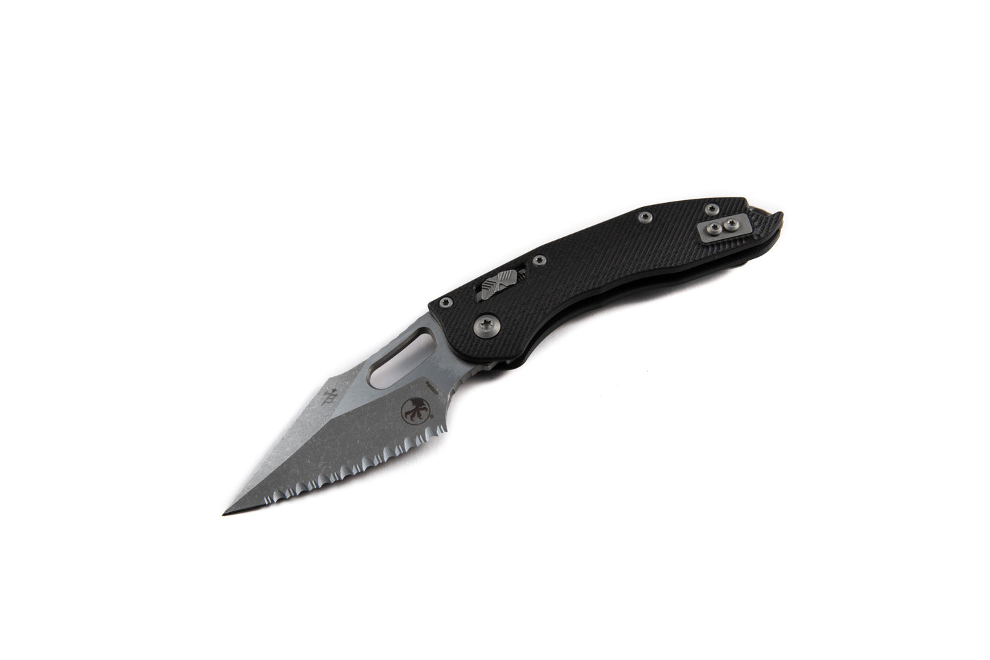 Stitch RAM-LOK™ Black Fluted G10 Apocalyptic Full Serrated (169RL-12APFLGTBK)