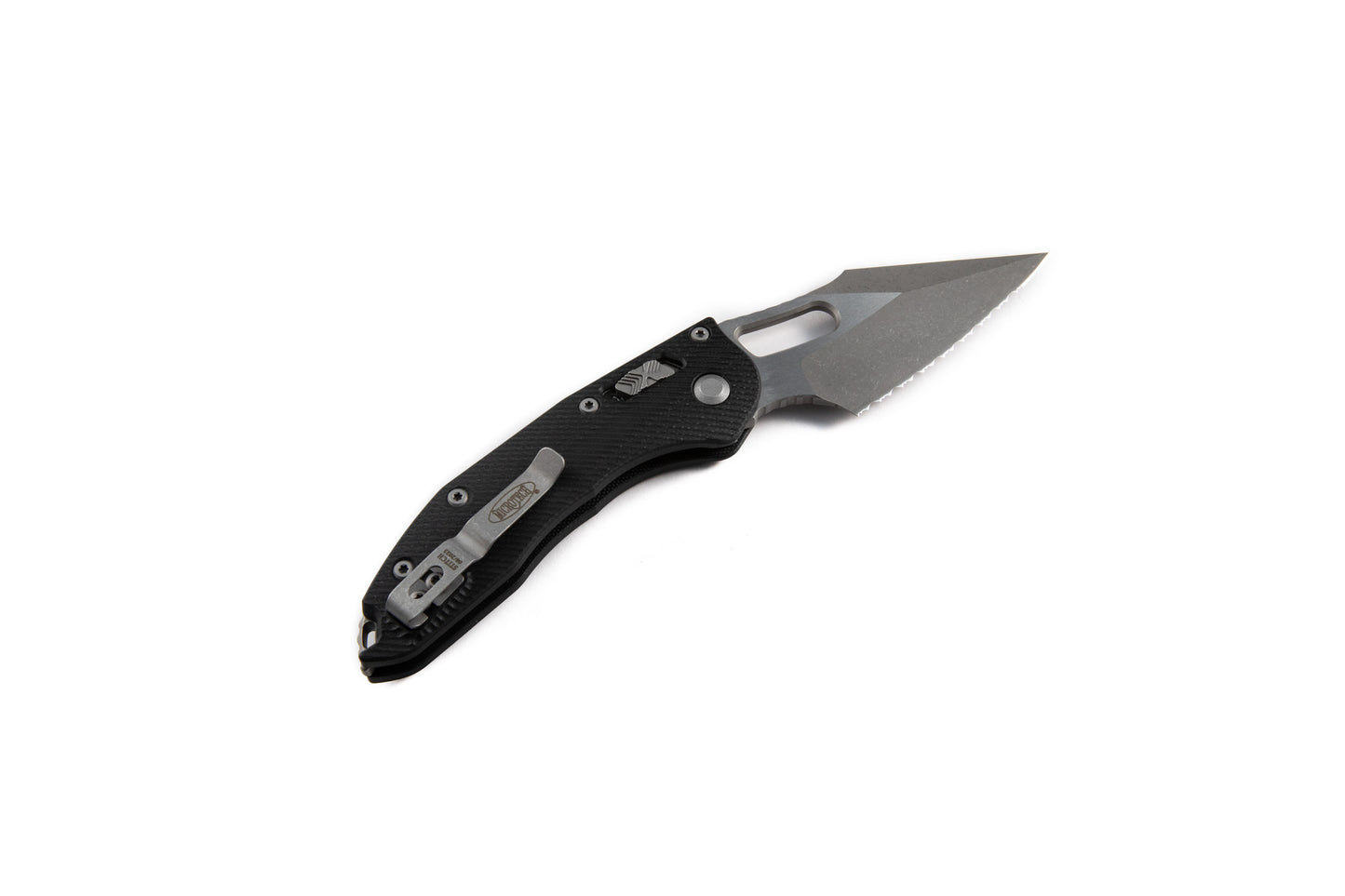 Stitch RAM-LOK™ Black Fluted G10 Apocalyptic Full Serrated (169RL-12APFLGTBK)