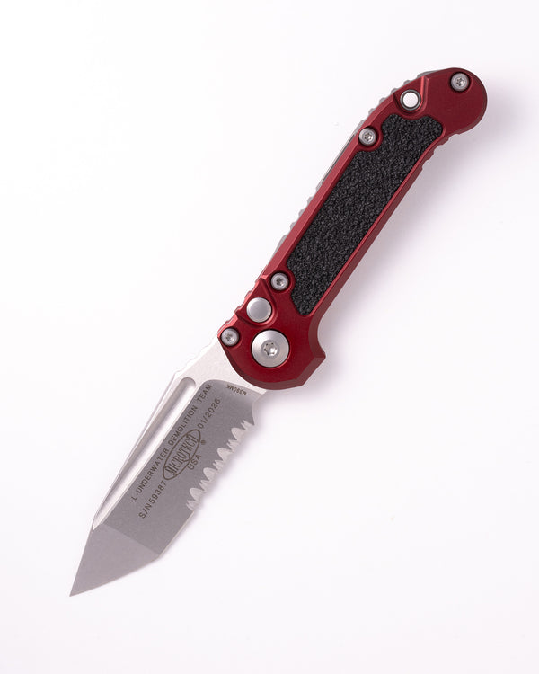 L.U.D.T.® T/E Gen III Stonewash Partial Serrated Merlot (1136-11MR)