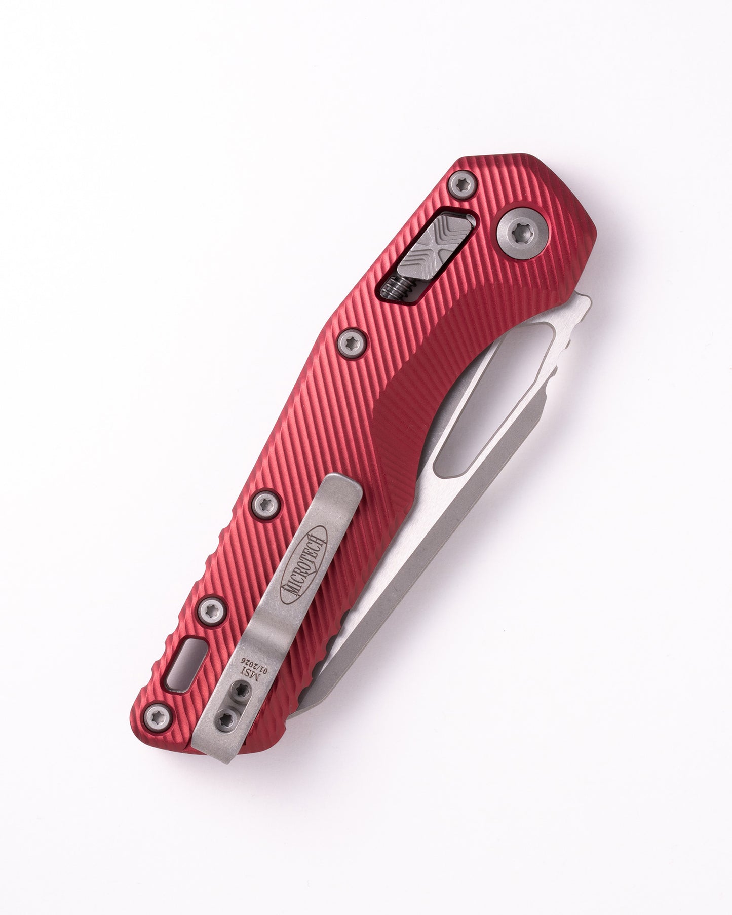 MSI® S/E Apocalyptic® Full Serrate Fluted Aluminum Merlot (210-12APFLMR)