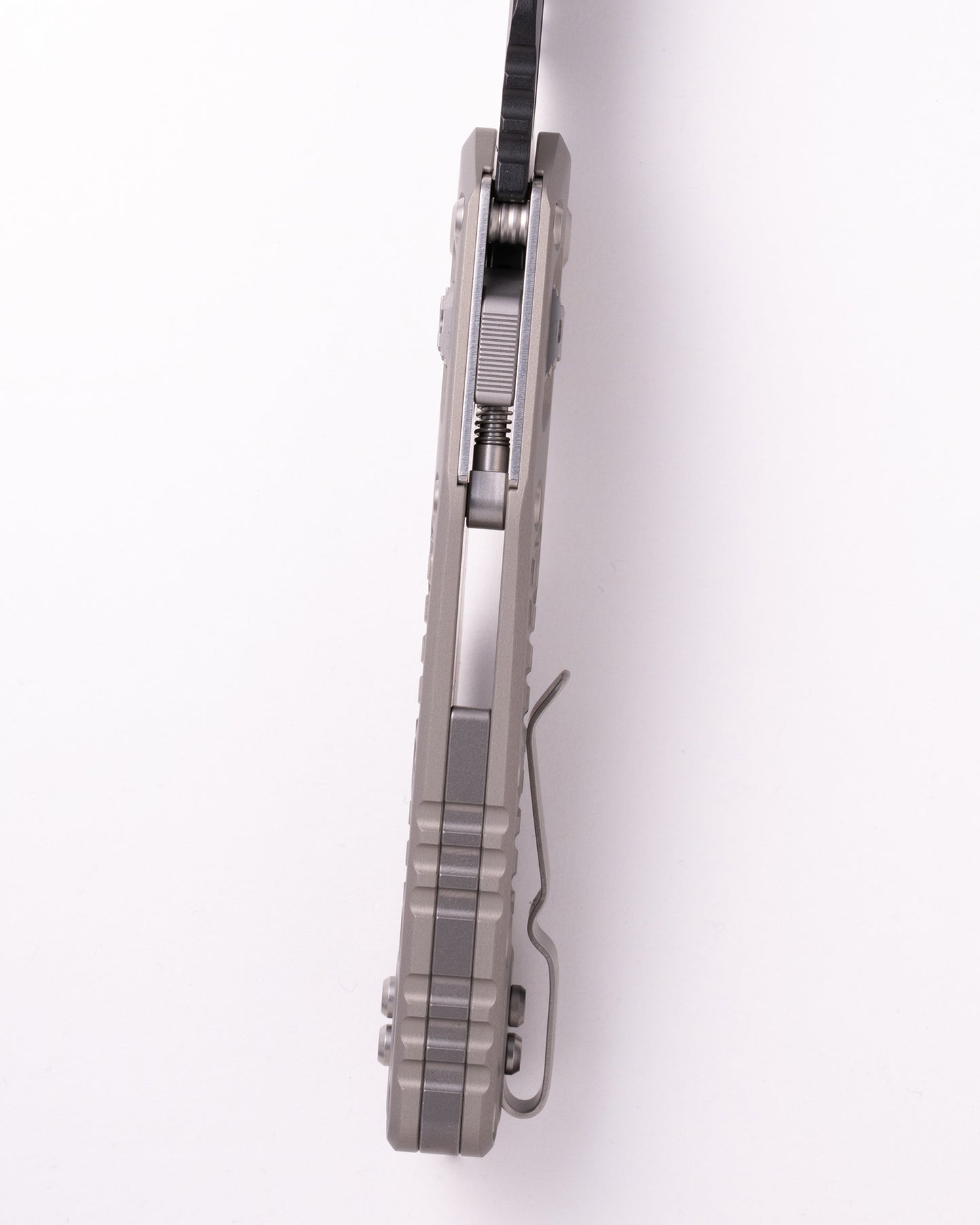 MSI® S/E BLACK FULL SERRATE ALUMINIUM FRAG ALUMINUM NATURAL CLEAR (210-3FRNC)