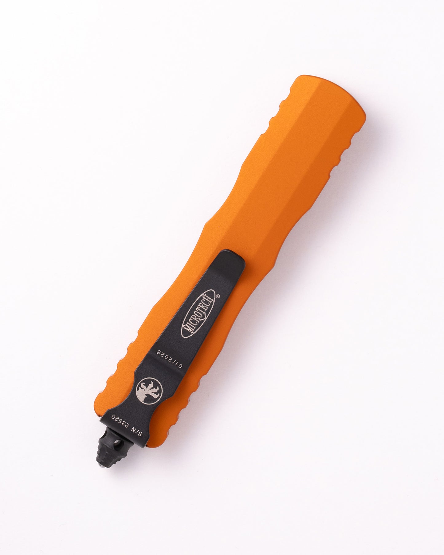 DIRAC D/E BLACK FULL SERRATE ORANGE TANGERINE (225-3OT)
