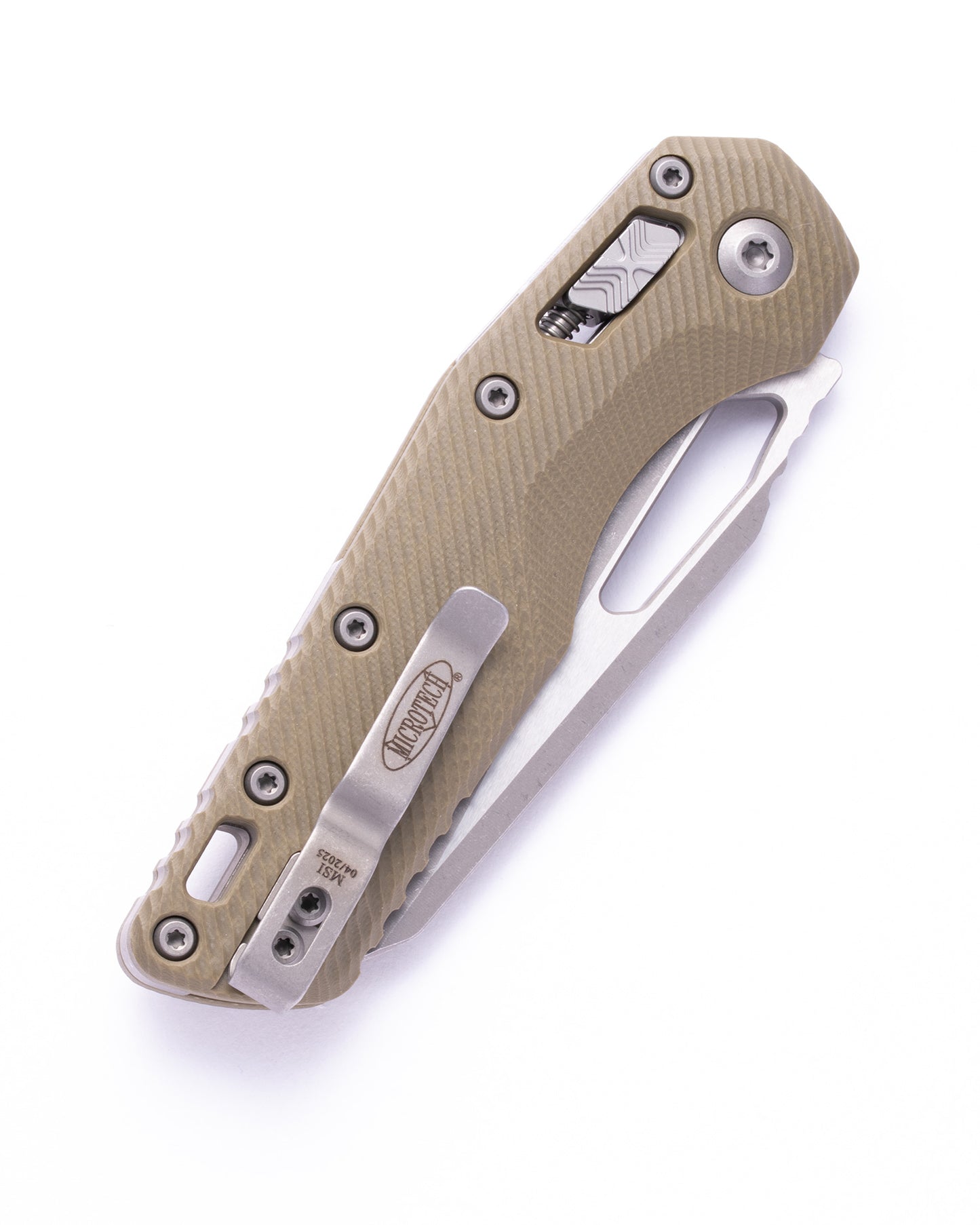 MSI® S/E Fluted G-10 OD Green Apocalyptic® Standard (210-10APFLGTOD)