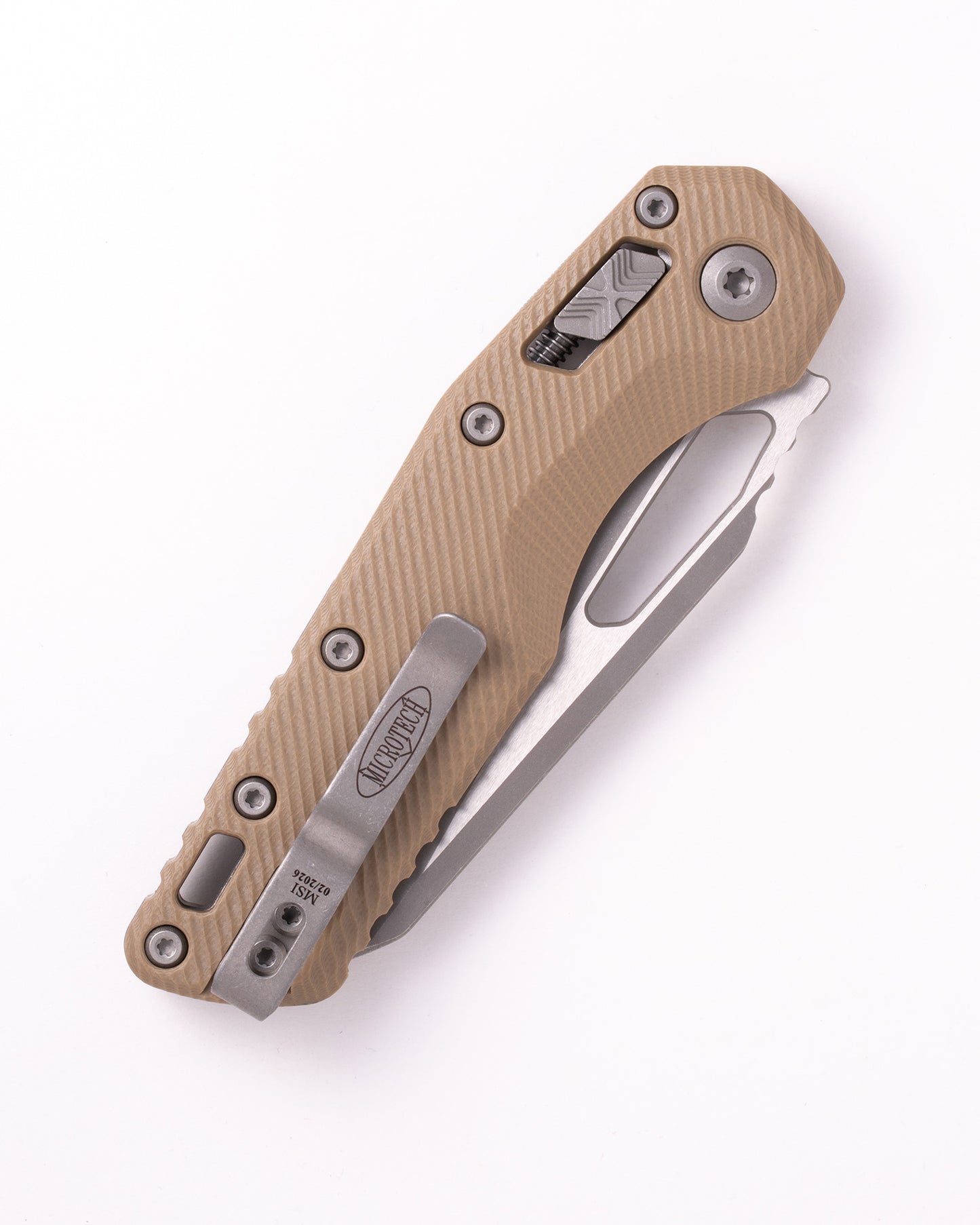 MSI® S/E Apocalyptic® Partial Serrated Fluted G-10 Tan (210-11APFLGTTA)