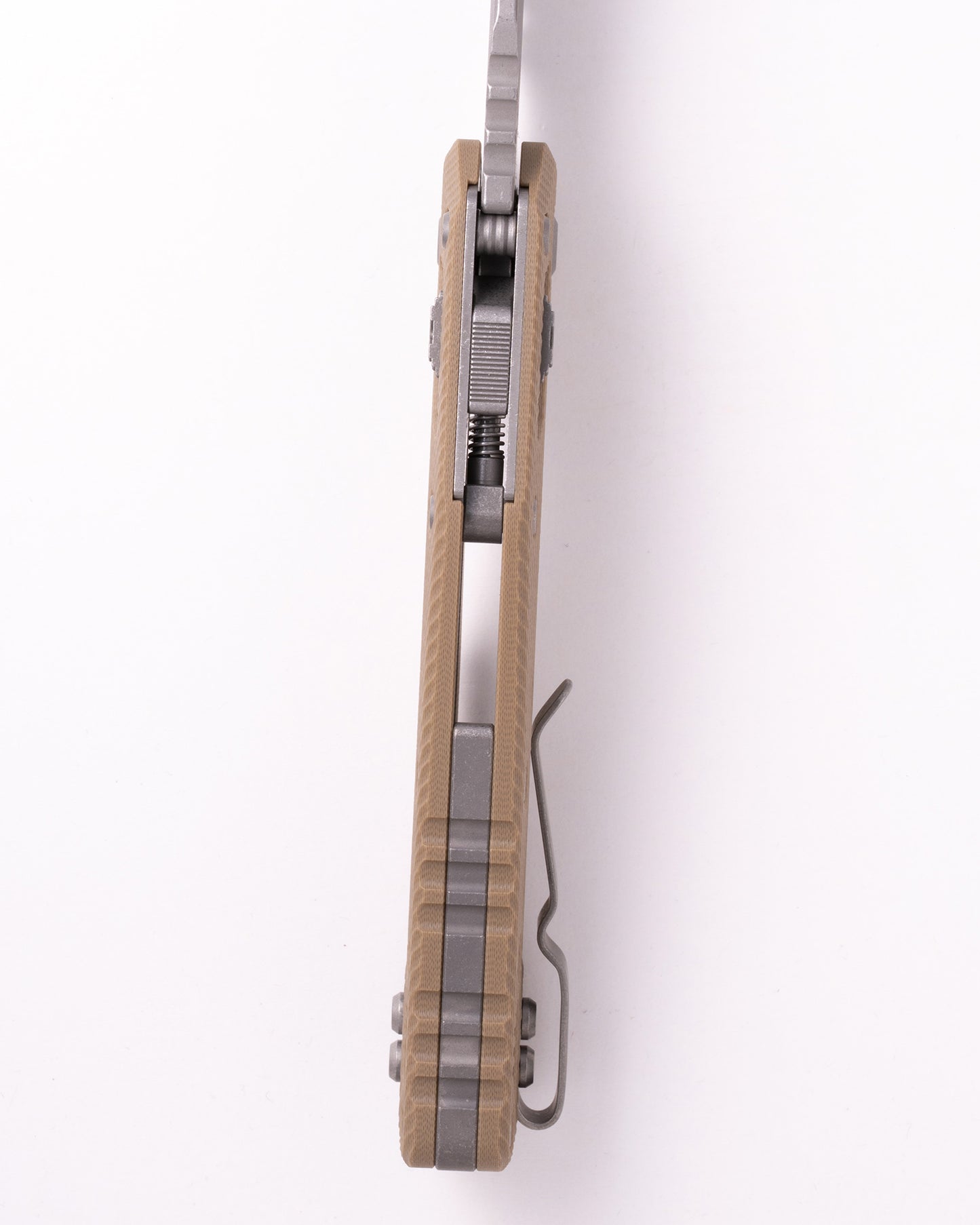 MSI® S/E Apocalyptic® Partial Serrated Fluted G-10 Tan (210-11APFLGTTA)