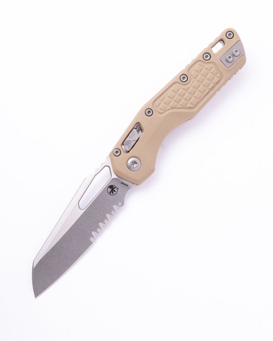MSI™ RAM-LOK™ Frag G10 Tan Stonewash Partial Serrated (210-11FRGTTA)