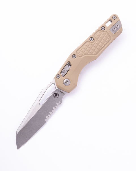 MSI® RAM-LOK® Frag G10 Tan Stonewash Partial Serrated (210