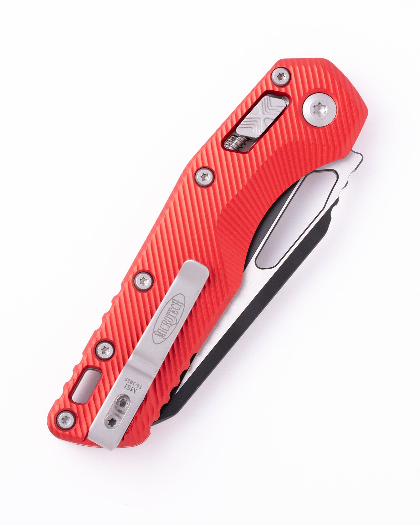 MSI® S/E Fluted Black Standard Aluminum Red (210-1FLRD)