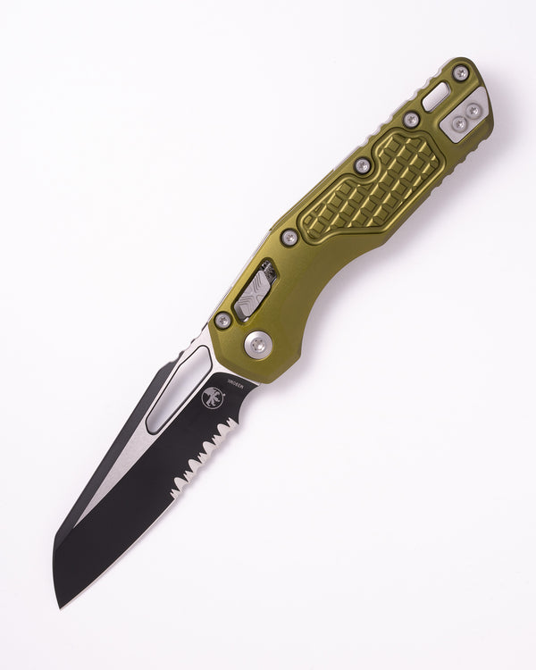 MSI® S/E BLACK PART SERRATE ALUMINIUM FRAG OFD GREEN (210-2FROD)