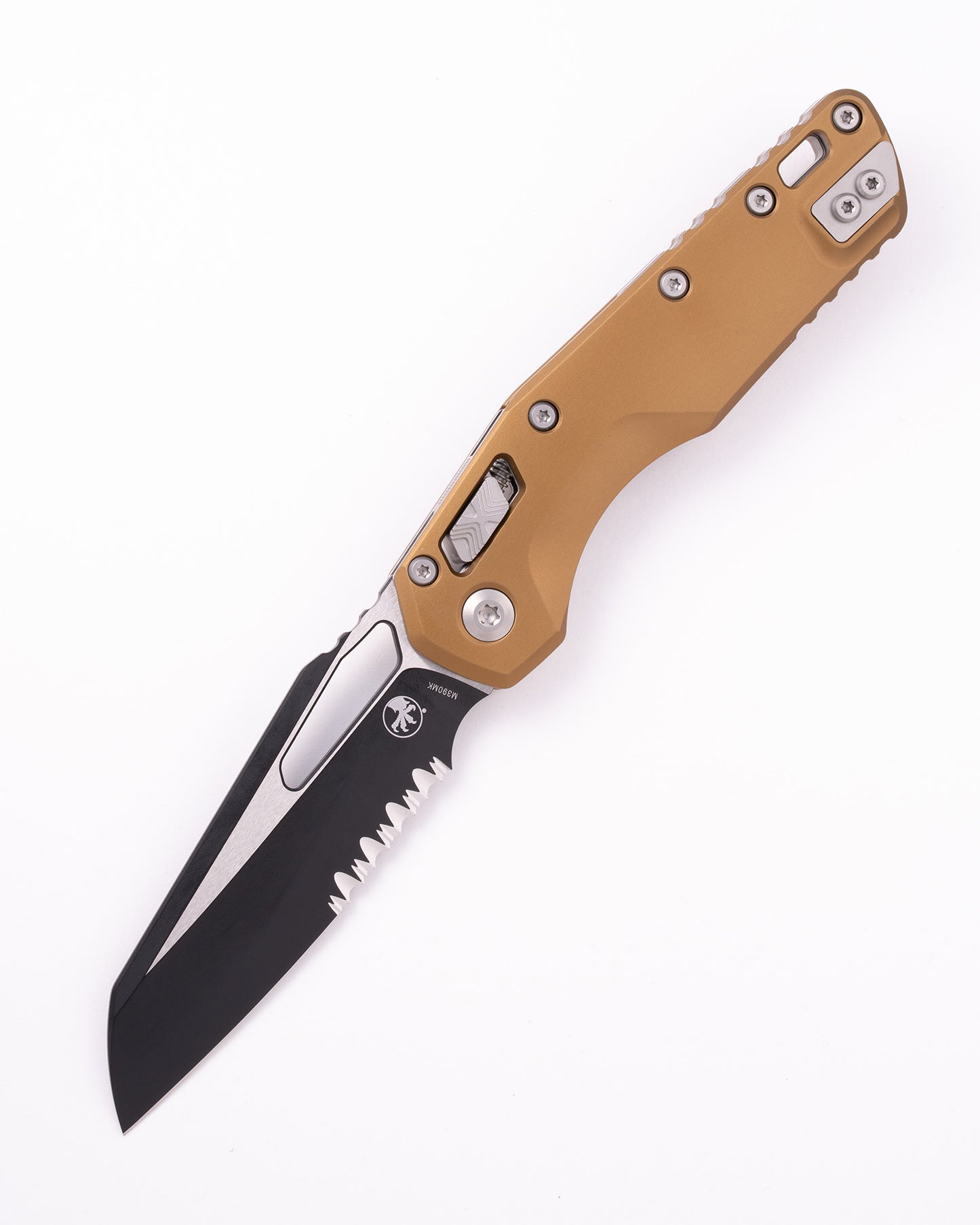 MSI® S/E Black Stonewash Partial Serrate Aluminum Tan (210-2TA)