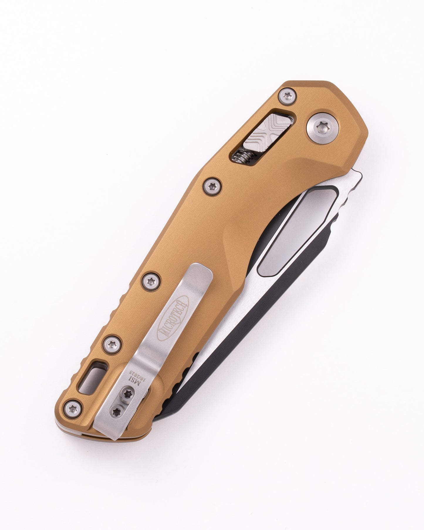 MSI® S/E Black Stonewash Partial Serrate Aluminum Tan (210-2TA)