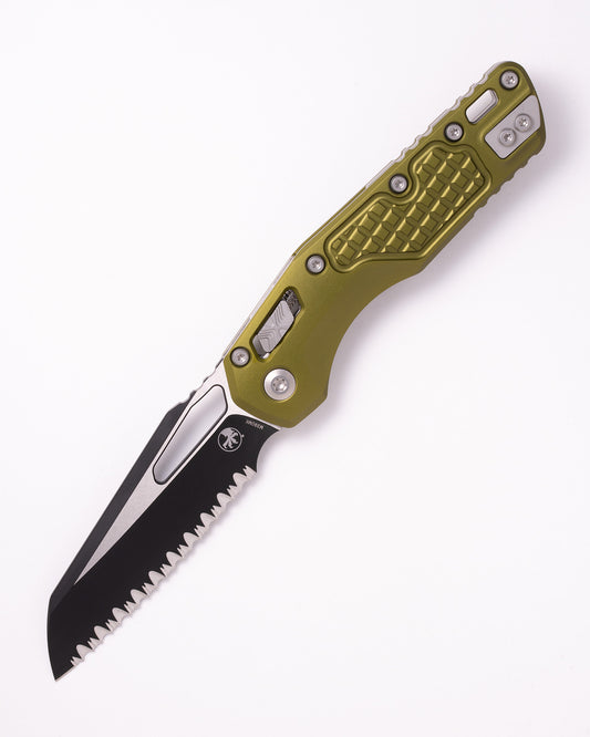 MSI® S/E BLACK FULL SERRATE ALUMINIUM FRAG OFD GREEN (210-3FROD)