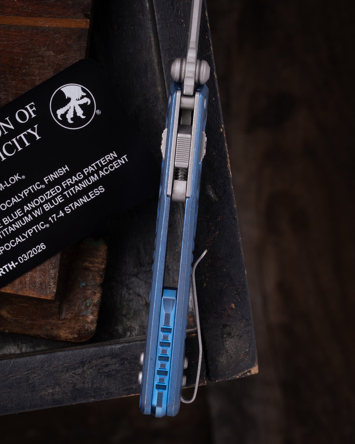 MSI® RAM-LOK® MINI MARFIONE SELECT APOCALYPTIC FINISH ANTIQUE BLUE