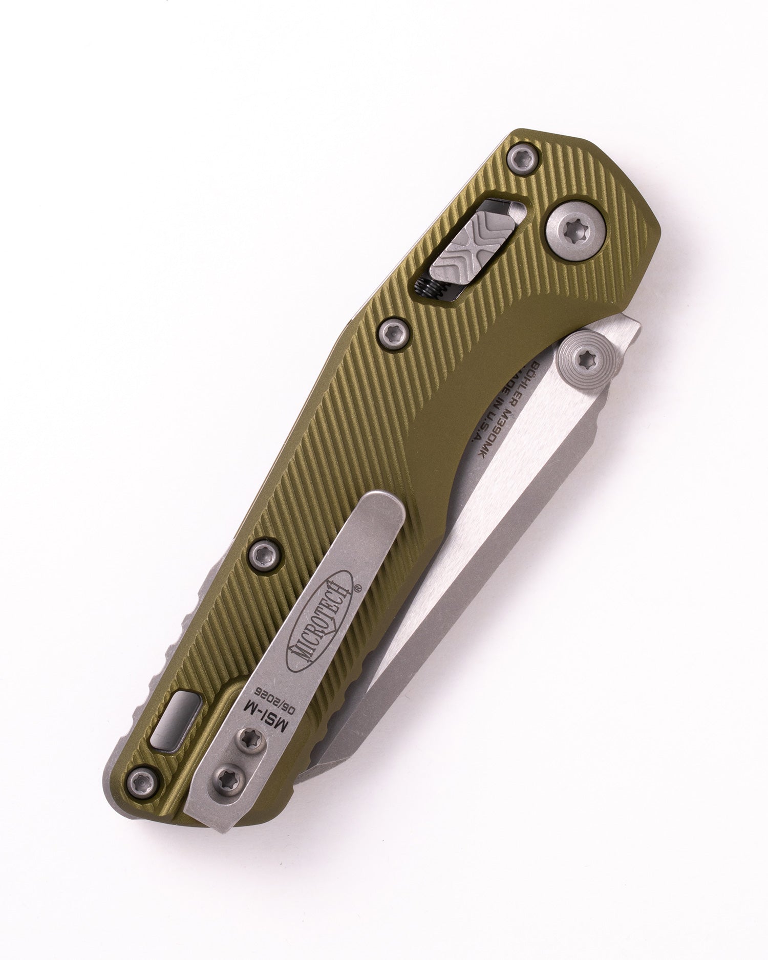 MSI® Mini Ram-Lok® Apocalyptic® Partial Serrated Fluted Aluminum