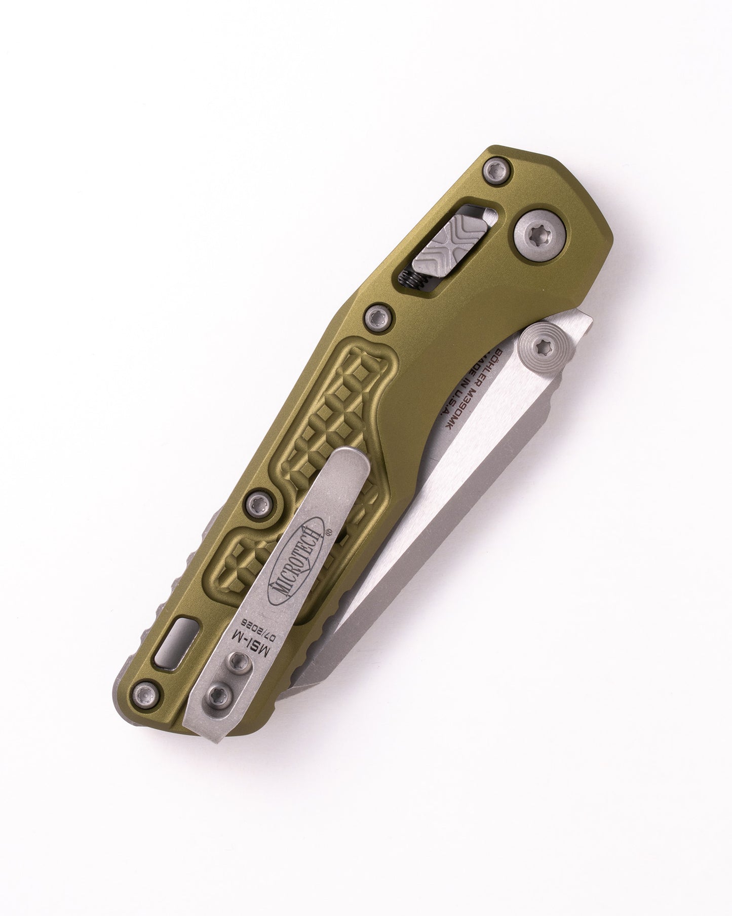 MSI® Mini Ram-Lok® Apocalyptic® Full Serrated Frag Aluminum OD Green (210M-12APFROD)