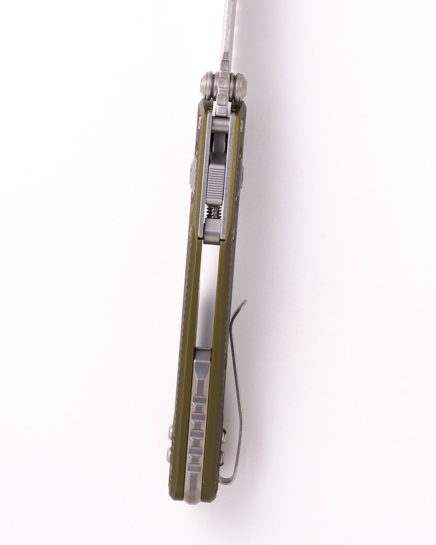 MSI® Mini Ram-Lok® Stonewash Full Serrated Fluted Aluminum OD Green (210M-12FLOD)