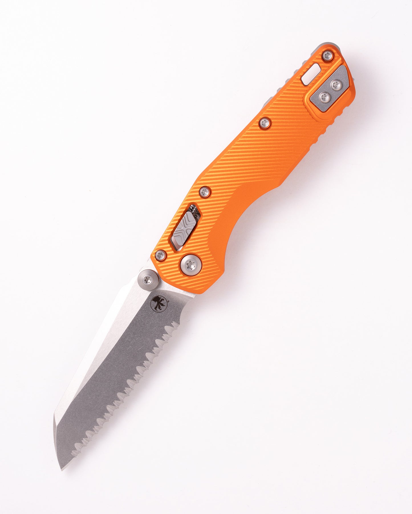 MSI® Mini Ram-Lok® Stonewash Full Serrated Fluted Aluminum Orange (210M-12FLOR)