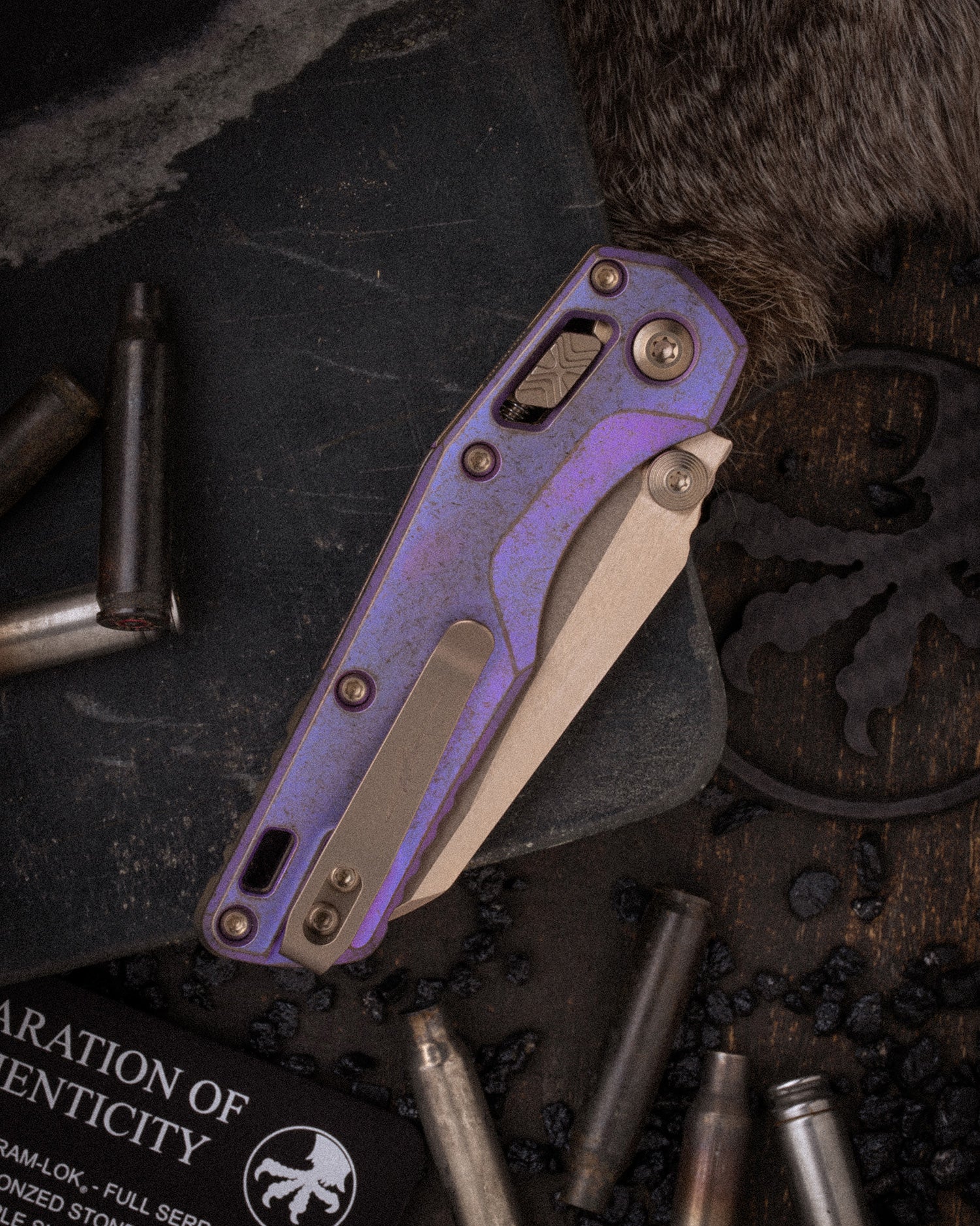 MSI® RAM-LOK® MINI FULL SERRATED MARFIONE SELECT BRONZED STONEWASH