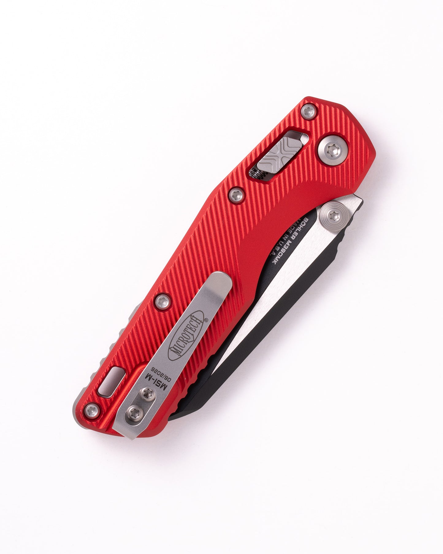MSI® RAM-LOK® Mini Black Standard Fluted Aluminum Red (210M-1FLRD)