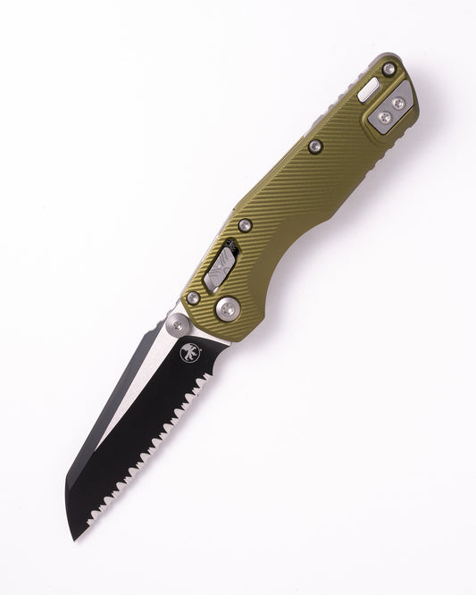 MSI® Mini RAM-LOK® Black Full Serrated Fluted Handle Aluminum OD Green (210M-3FLOD)