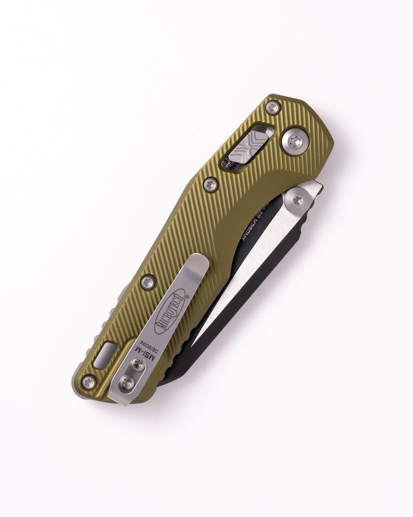 MSI® Mini RAM-LOK® Black Full Serrated Fluted Handle Aluminum OD Green (210M-3FLOD)