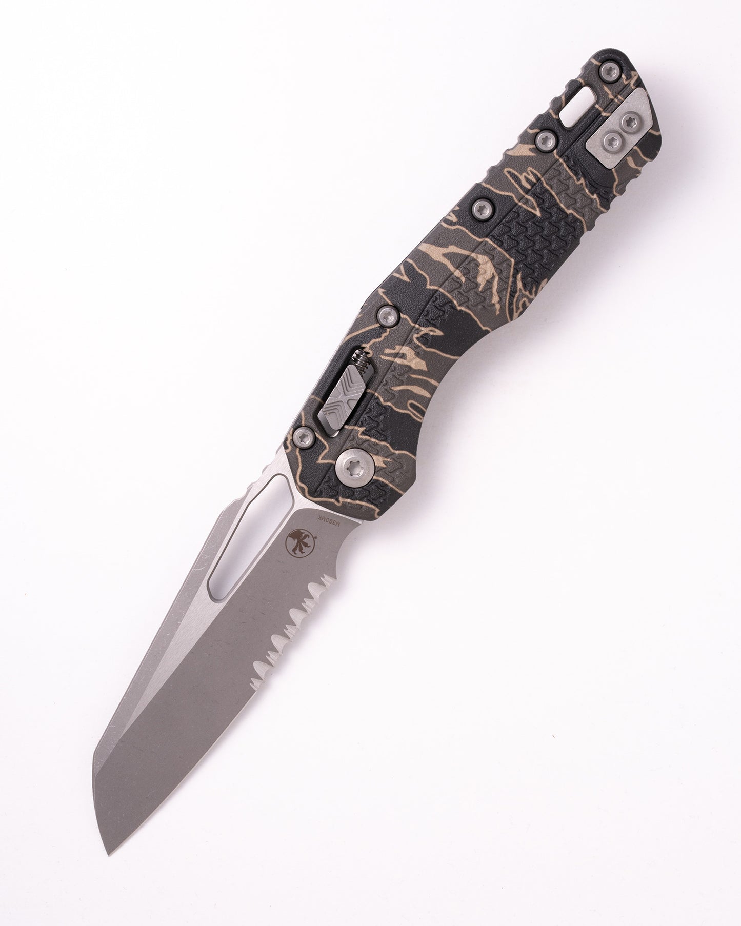 MSI® S/E APOCALYPTIC® PARTIAL SERRATED POLYMER TIGER STRIPE CAMO (210T-11APPMTSC)