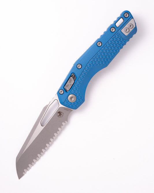 MSI® S/E Apocalyptic® Full Serrated Polymer Cerakote Blue (210T-12APPMCBL)