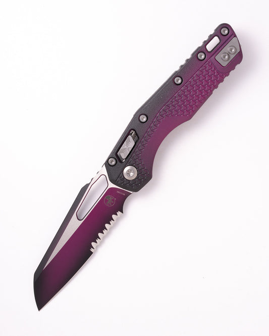 MSI® S/E PARTIAL SERRATED POLYMER CERAKOTE FADED SANGRIA (210T-2PMFSR)
