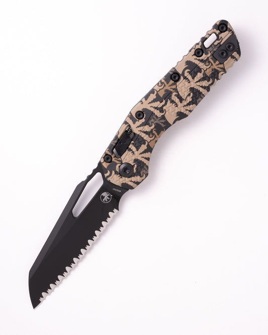 MSI® S/E FULL SERRATED TRI-GRIP POLYMER CLAW CAMO (210T-3PMCWC-Z4)