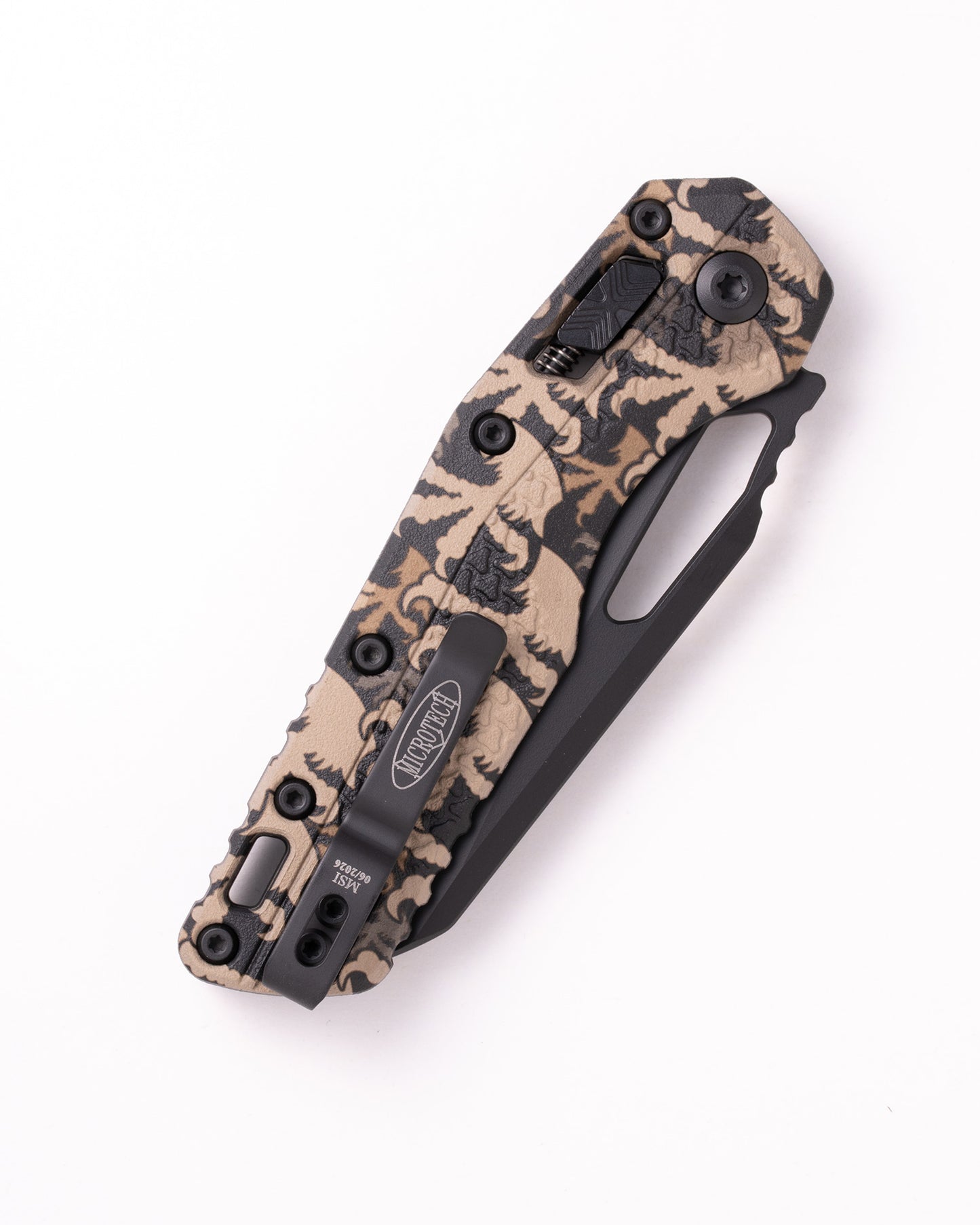 MSI® S/E FULL SERRATED TRI-GRIP POLYMER CLAW CAMO (210T-3PMCWC-Z4)