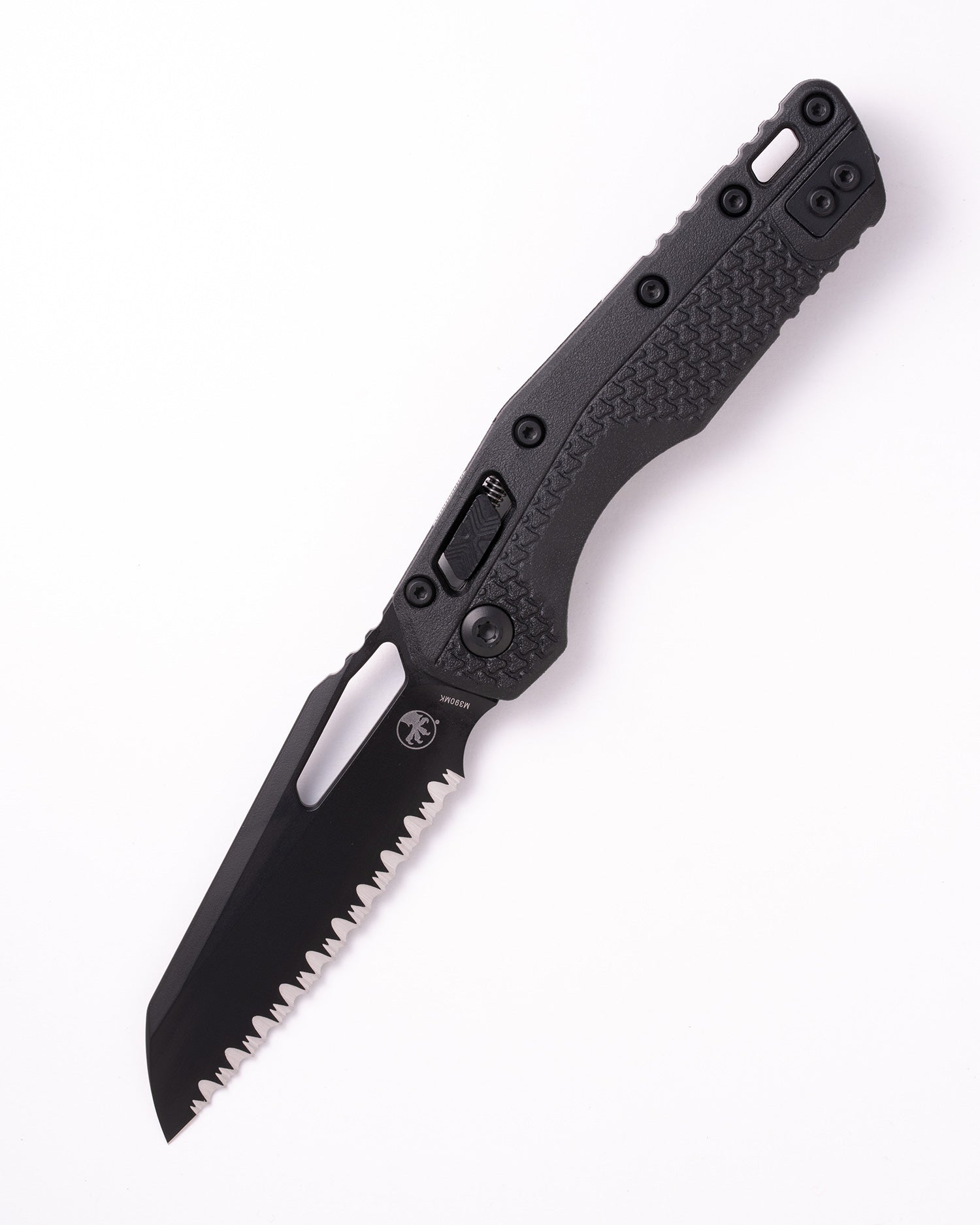 MSI® S/E Full Serrated Tri-Grip Polymer Black Tactical (210T-3TPM