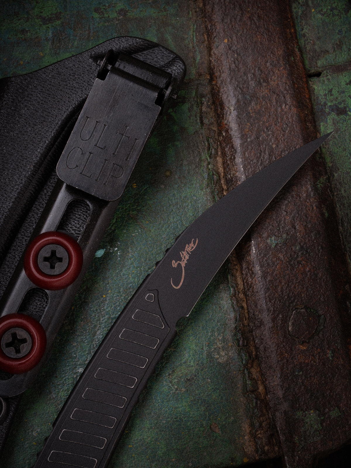 Feather Signature Series S/E Distressed Black (215-1DBKS)