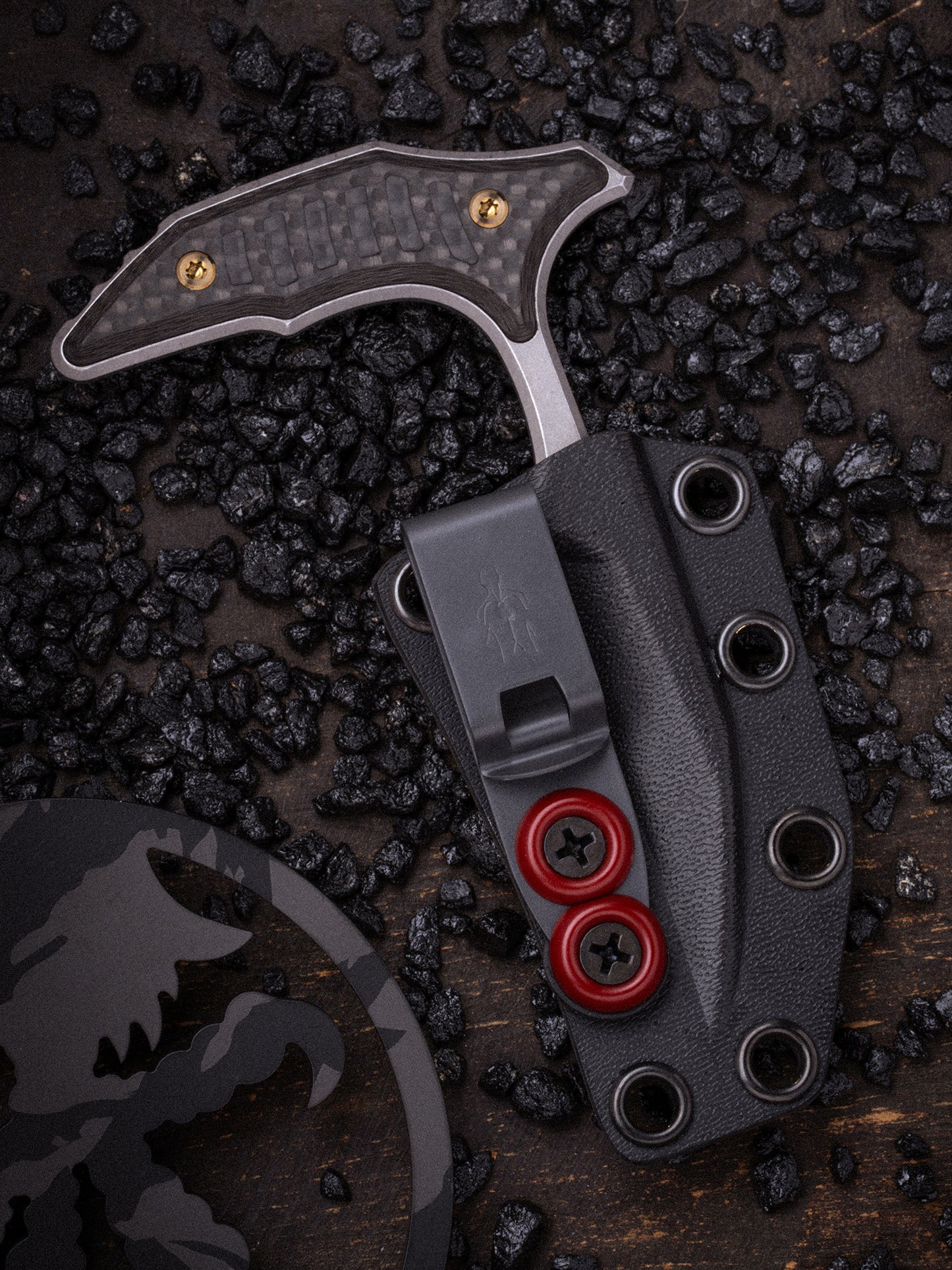 Bee Marfione Select Apocalyptic® Carbon Fiber Full Serrated Bronze Titanium (218-12APMS4)