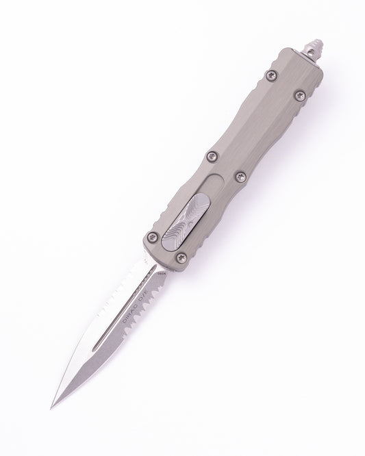 DIRAC D/E STONEWASH PART SERRATE NATURAL CLEAR (225-11NC)