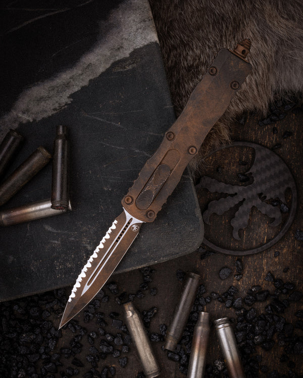 DIRAC® D/E FULL SERRATED SIGNATURE SERIES PLAGUE OUTBREAK (225-3PLOBS)