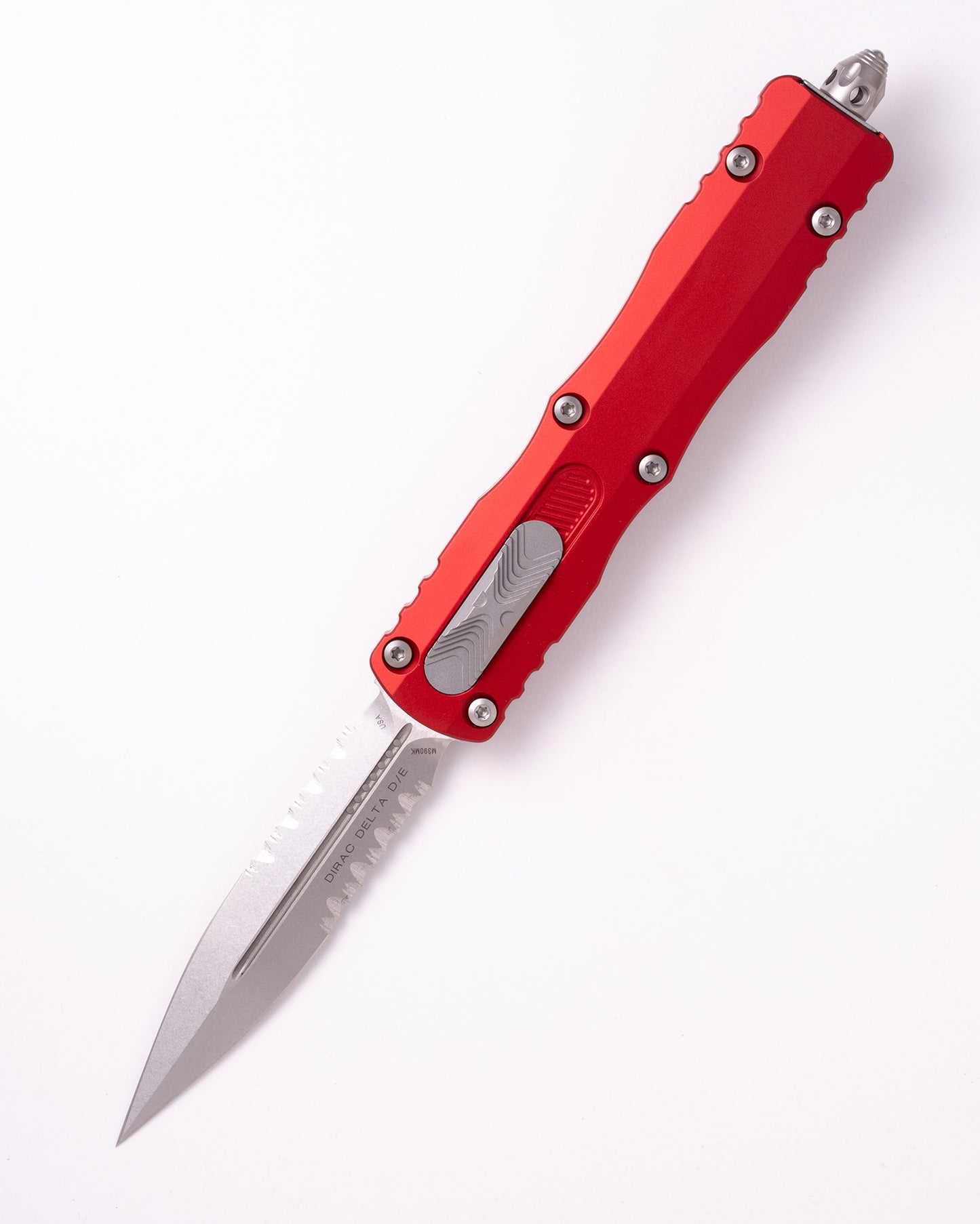 DIRAC® DELTA D/E STONEWASH PART SERRATED RED (227-11RD)