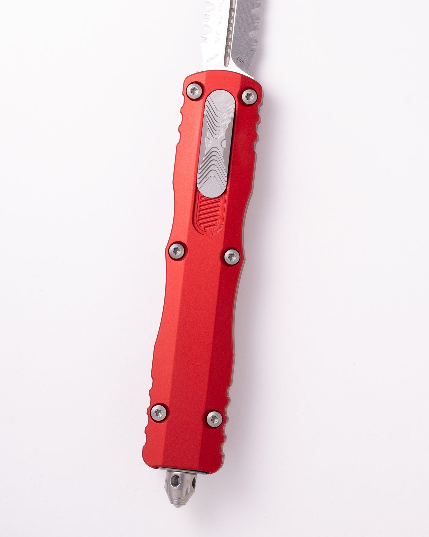 DIRAC® DELTA D/E STONEWASH PART SERRATED RED (227-11RD)