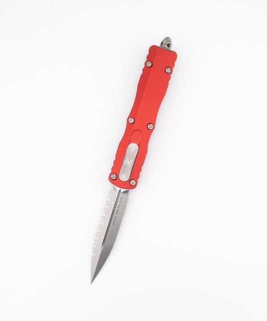 DIRAC DELTA D/E STONEWASH FULL SERRATE RED (227-12RD) FACTORY SECOND
