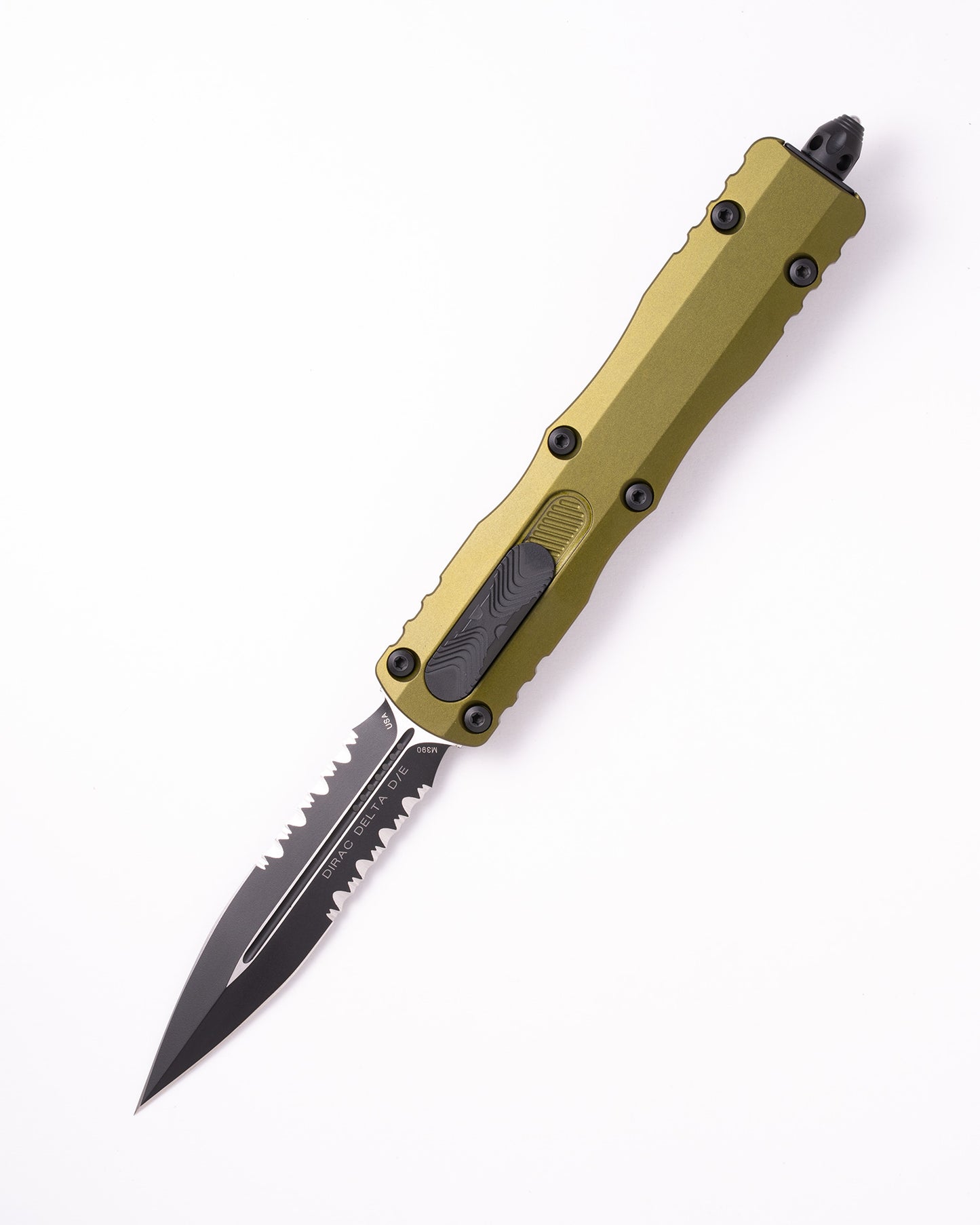 DIRAC DELTA D/E BLACK PART SERRATE OD GREEN (227-2OD)