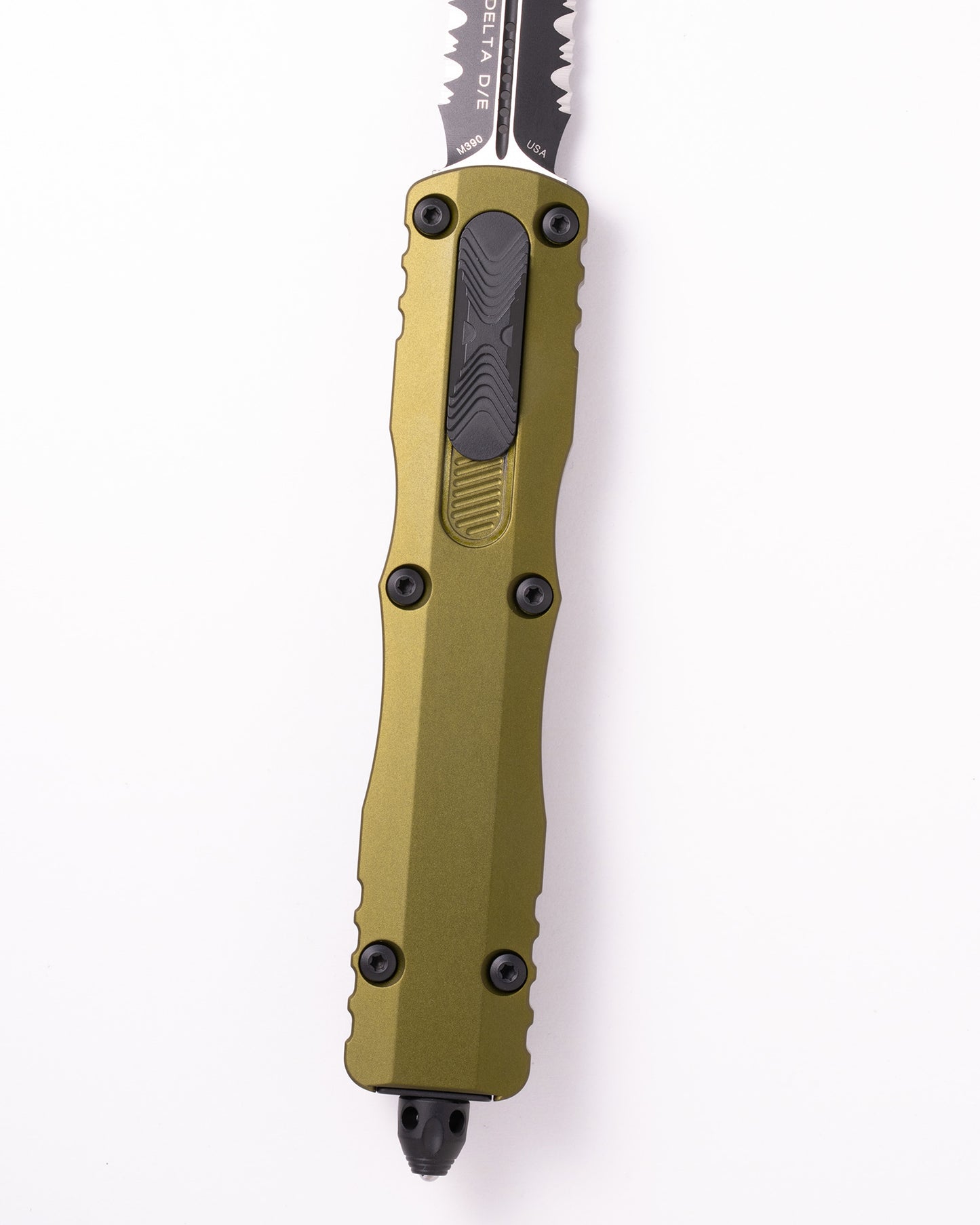 DIRAC DELTA D/E BLACK PART SERRATE OD GREEN (227-2OD)