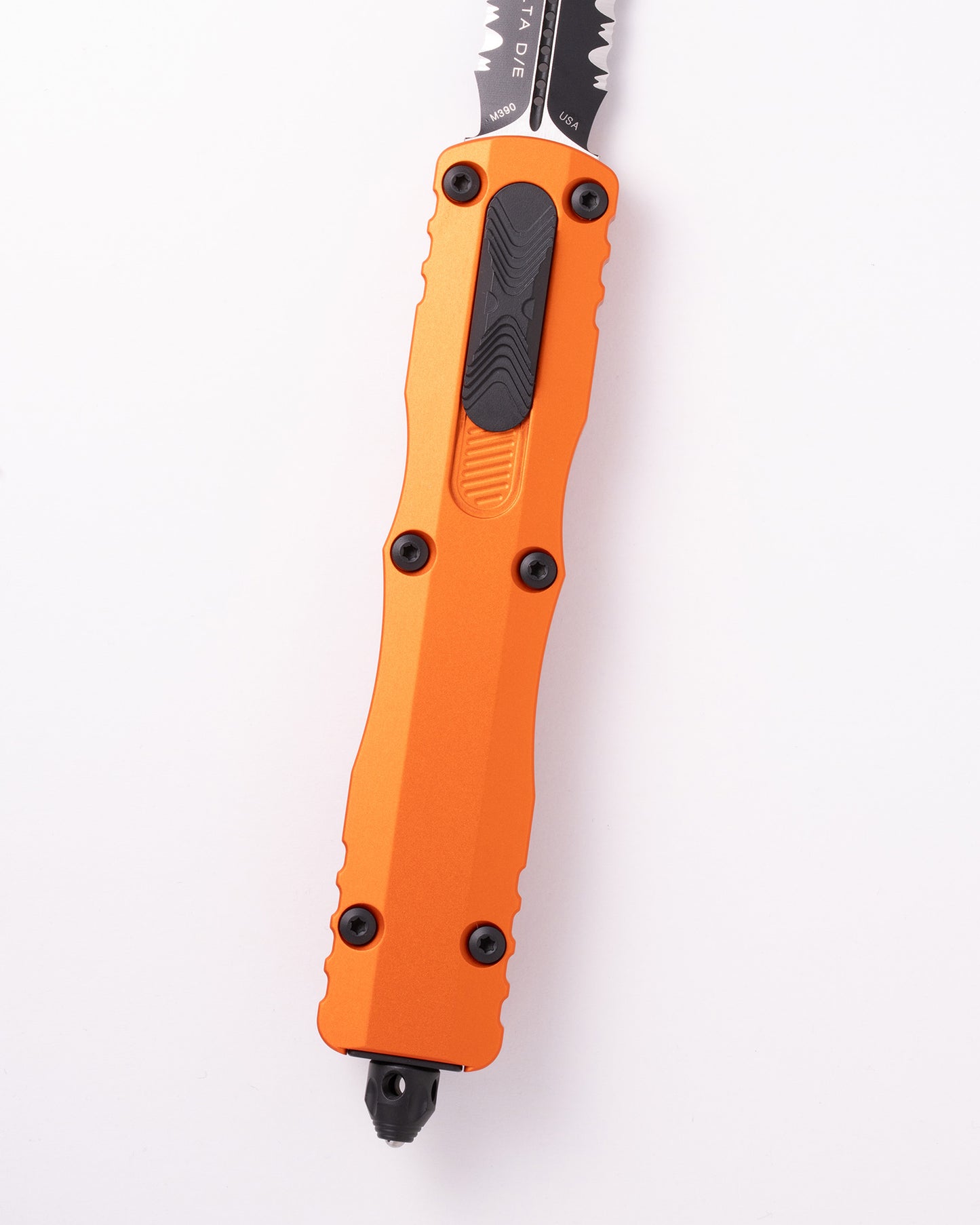 DIRAC® DELTA D/E BLACK PARTIAL SERRATED ORANGE (227-2OR)